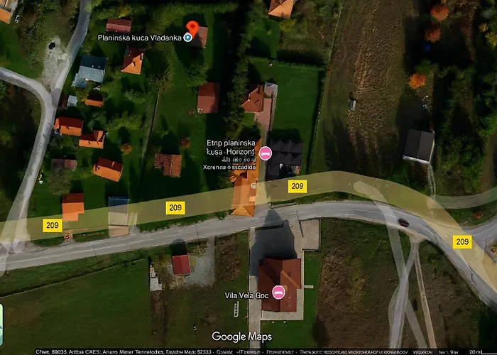 Planinska Kuca Vladanka - Planina - Banjska Strana - Preko Puta Staze